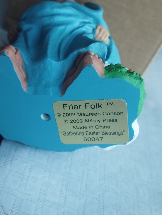 Статуетка Friar Folk from Abbey Press 2009, фото №7