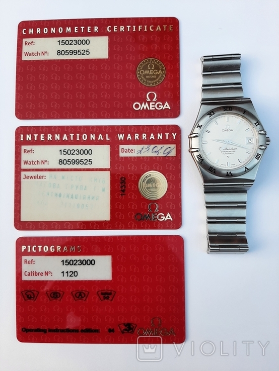 Omega Constellation chronometer automatic ref. 15023000, фото №3