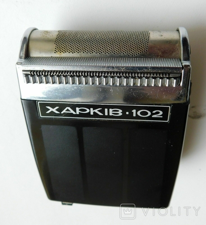 Радянська електробритва ХАРКІВ-102 110/220В Сувенірна коробка 1970-х #6, фото №5