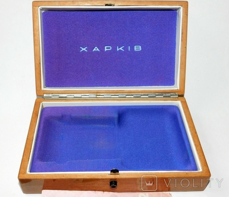 Радянська електробритва ХАРКІВ-102 110/220В сувенірна коробка 1970-х років #5, фото №11