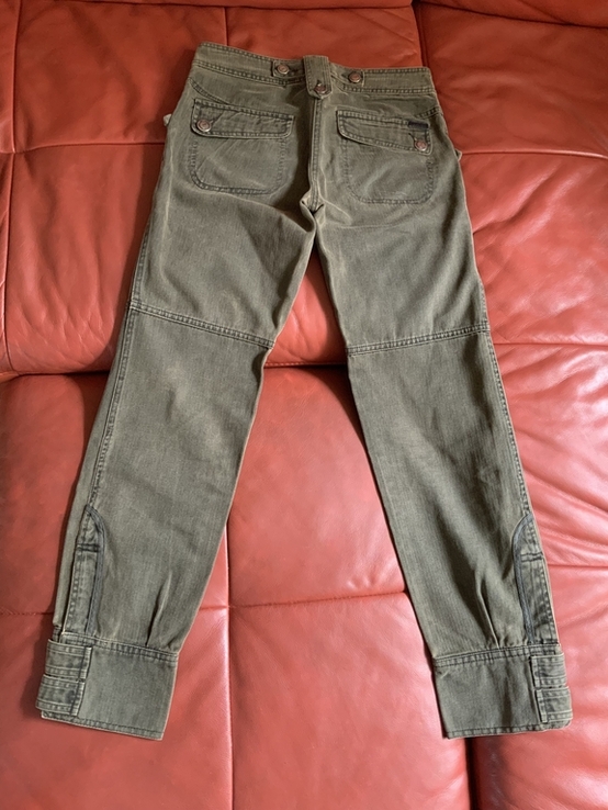 Стильные джинсы mango, хаки/военные, р.36, numer zdjęcia 5