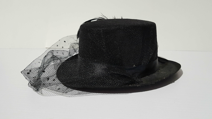 Шляпка с черной вуалью, photo number 5