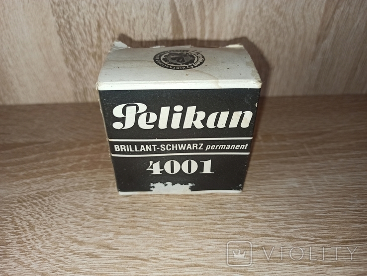 Чернило Винтаж Pelikan:Brilliant-Shwarz 4001, photo number 5