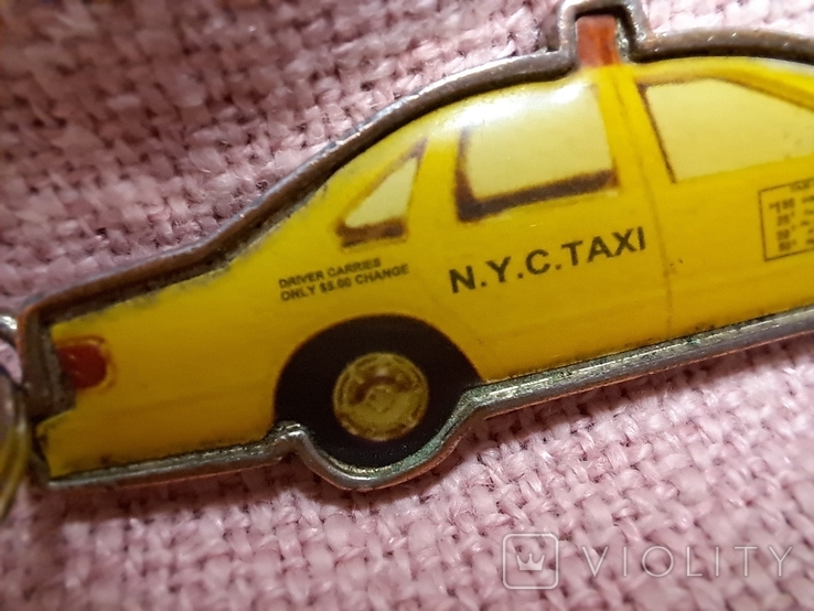 Брелок корпоративный New York City Taxi, Ford Crown Victoria, автомобиль, фото №6