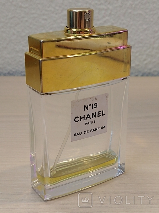 Chanel no 19 eau de parfum Chanel, 35 ml - оригінал, вінтаж (флакон із  залишком) - «VIOLITY»