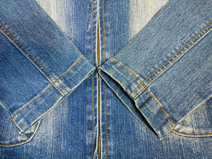 Куртка джинсова жіноча KERIDISEN коттон p-p L, photo number 8