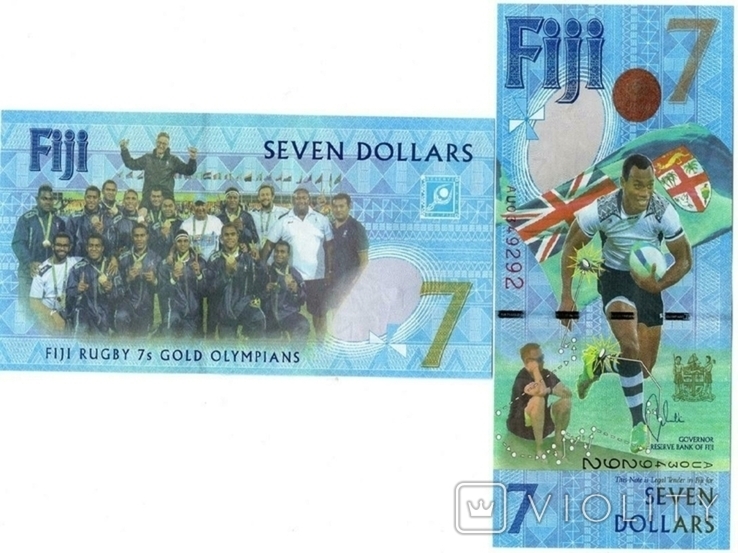 Фіджі Фіджі - 7 доларів 2017 р. 120