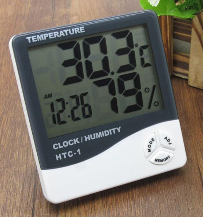 Цифровий термометр-гігрометр, numer zdjęcia 2