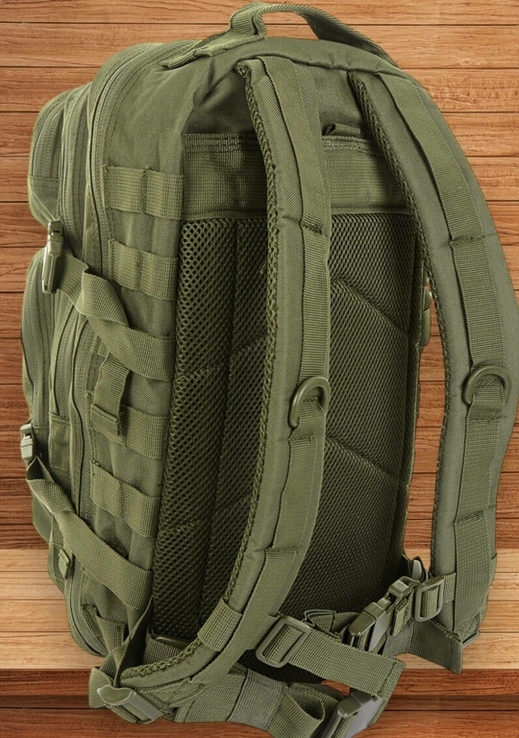 Рюкзак тактичний Brandit backpack large us cooper oliv, фото №4