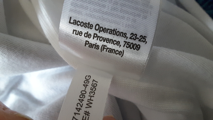Lacoste, XXL, Спортивный костюм , Франция, numer zdjęcia 9