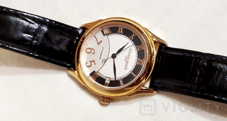 Російський годинник Time в корпусі механіка ручної намотування золотого кольору, фото №6