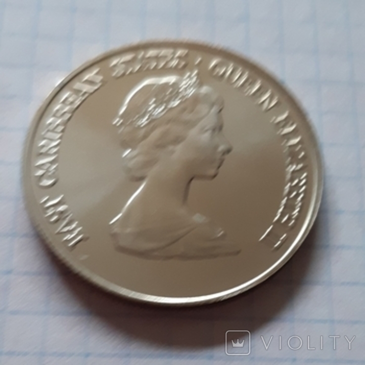 Східні Карибські Штати, 50 доларів, 1981 рік, срібло, фото №6