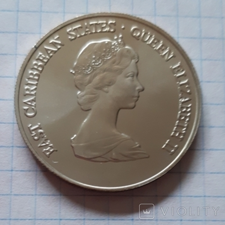 Східні Карибські Штати, 50 доларів, 1981 рік, срібло, фото №7