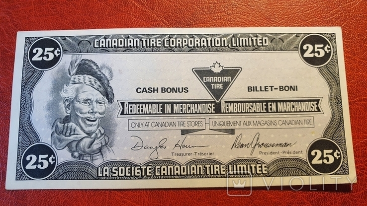 Сертификат. Канада.25 центів., фото №7