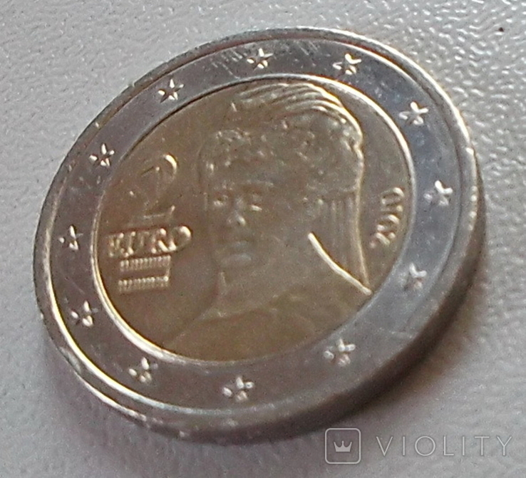  Монета 2 евро 2010г., Австрия, фото №3