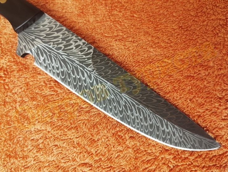 Нож охотничий тактический Ястреб с чехлом 21.5 см, фото №7