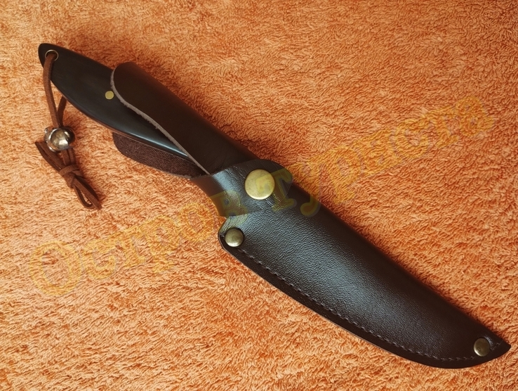 Нож охотничий тактический Ястреб с чехлом 21.5 см, фото №9