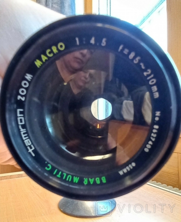 Объектив Tamron f 85-210 мм Zoom Macro BBAR Multi C M55, Япония в ориг. кожаном футляре, фото №6