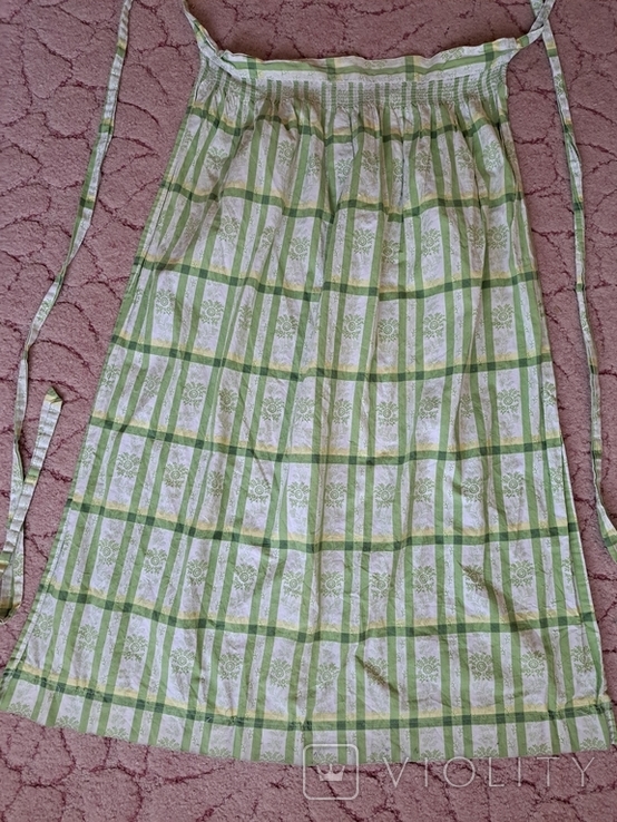 Комплект платье сарафан + фартук, альпийский стиль, фото №12