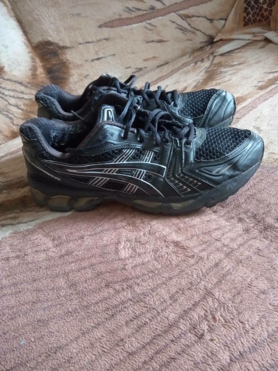 Кроссовки ASICS BLACK 29 СМ 44 размер, фото №5