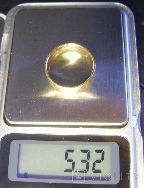 Обручальное кольцо №9 500 пр., фото №10