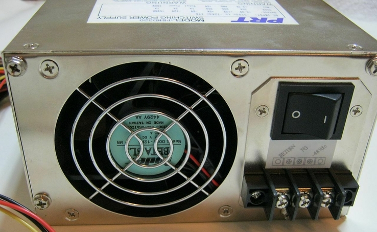 Блок питания компьютерный PRMD320 ATX c батарейным питанием DC -60V специализированный, фото №3