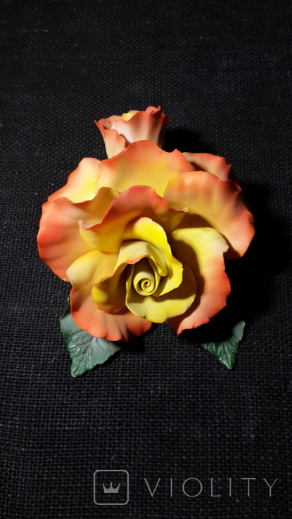 Фарфоровые розы Capodimonte, фото №2