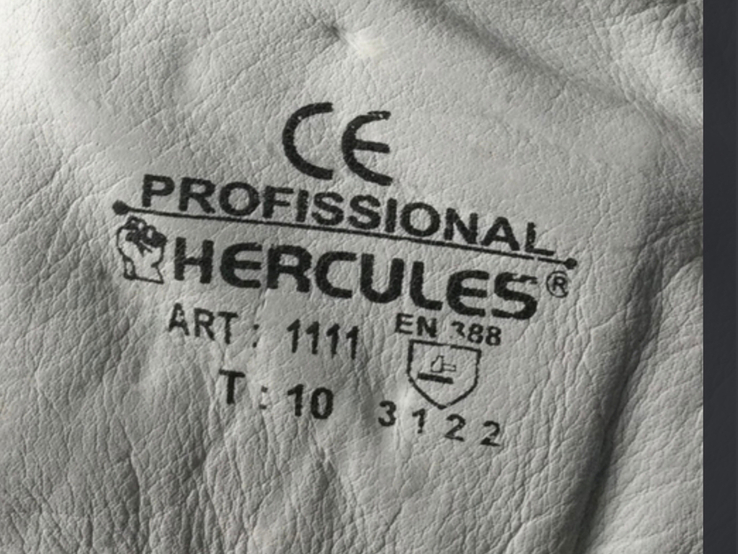 Перчатки робочі шкіряни Hercules(Португалия), фото №2
