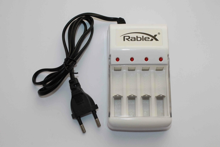 Зарядний пристрій для акумуляторів AAA AA Rablex (1365), photo number 3