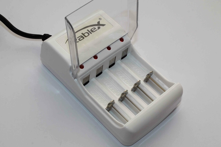 Зарядний пристрій для акумуляторів AAA AA Rablex (1365), фото №5
