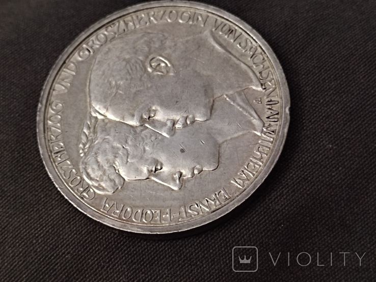 3 марки 1910 г. Саксен- Веймар- Эйзенах., фото №8