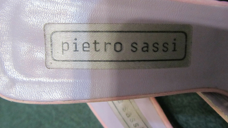 Шлепанцы,кожа-''Pietro Sassi'',36.5 р.Италия., photo number 5