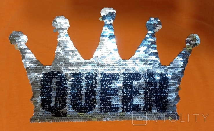 Жіноча футболка змінює напис Queen Party відео, фото №4