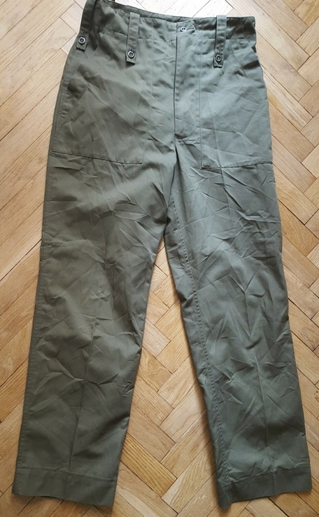 Штани армії Британії trousers mens lightweight olive 85/ 80 /96, фото №4