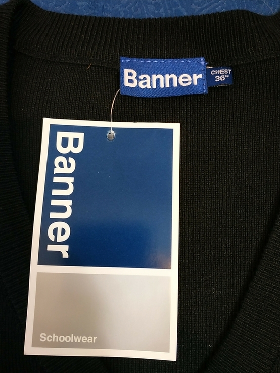 Пуловер чорний чоловічий BANNER p-p S(36) (новий), photo number 4