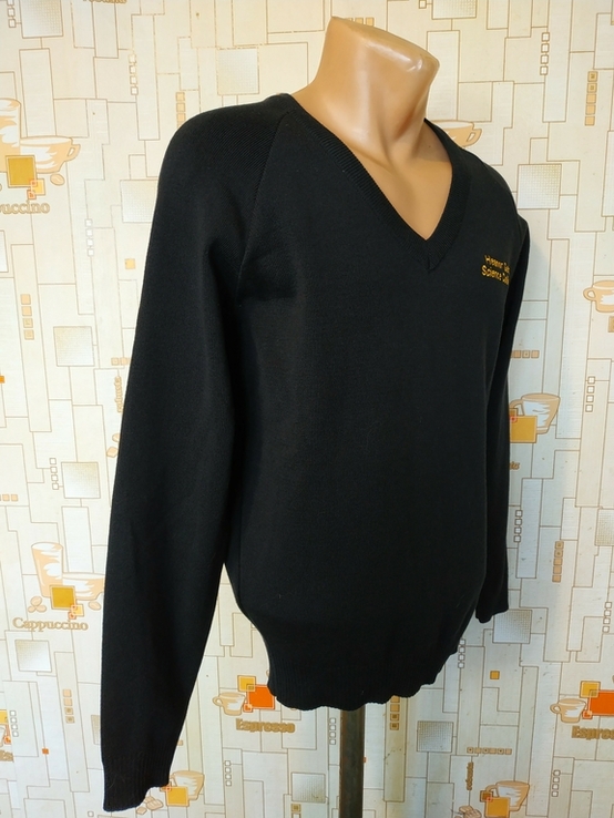 Пуловер чорний чоловічий BANNER p-p S(36) (новий), фото №5