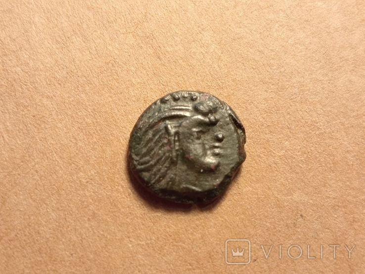 Пантикапей.царь Перисад I, 155-125 гг до н.э.тетрахалк, photo number 3