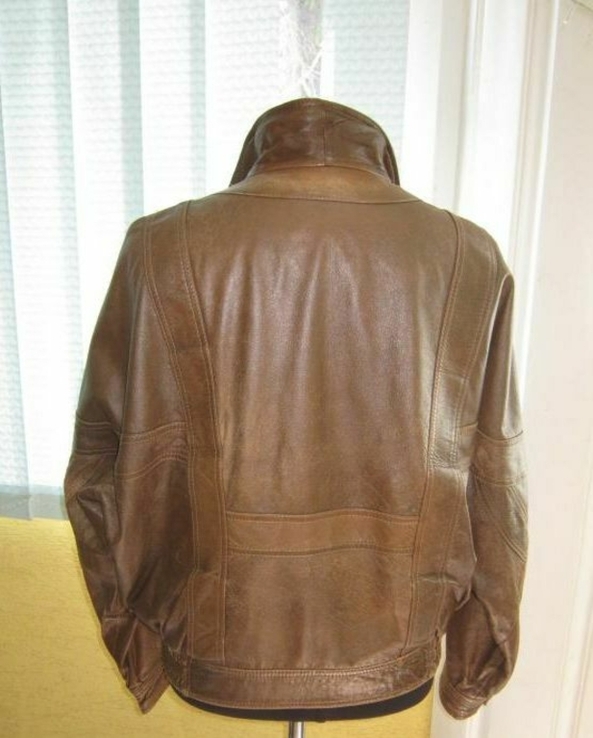 Велика шкіряна чоловіча куртка Echt Leder. Туреччина. 66р. Лот 1089, фото №3