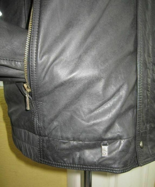 Якісна шкіряна чоловіча куртка ITALLO. 62р. Італія. Лот 1091, фото №9