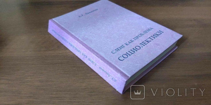 Липатов А. Т. Сленг как проблема социолектики, фото №3