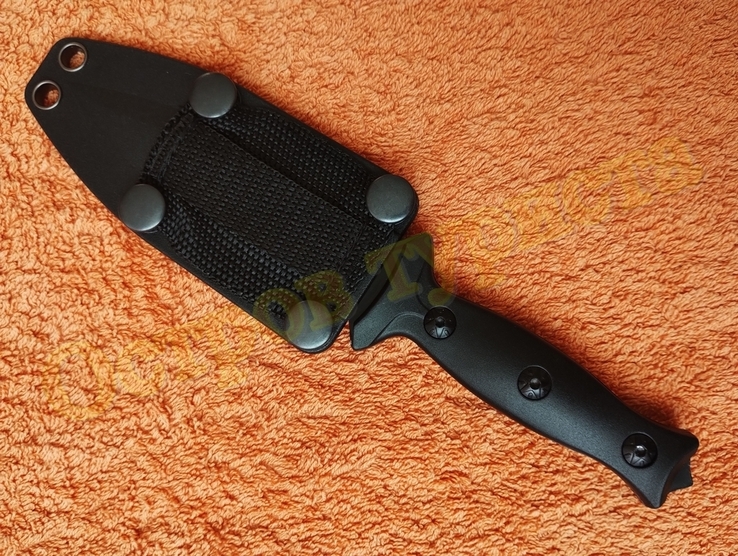 Нож обоюдоострый тактический Hunter с стеклобоем пластиковым чехлом, photo number 8
