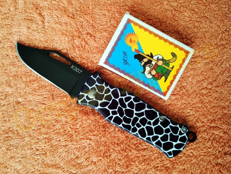 Cкладной нож К307 нож брелок, фото №2