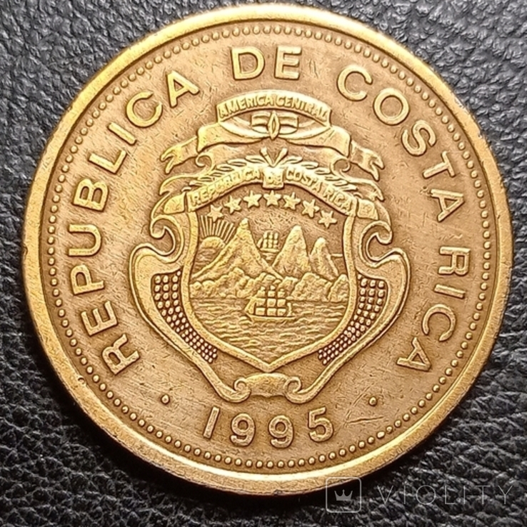Коста-Рика 100 колонов 1995, фото №3
