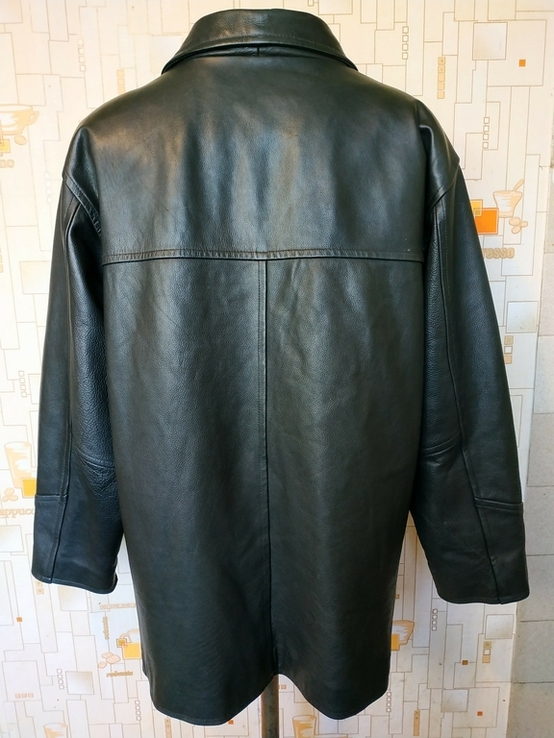 Потужна чоловіча шкіряна куртка CIRO CITTERIO p-p XL, фото №7