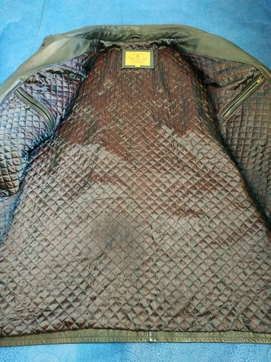 Потужна чоловіча шкіряна куртка CIRO CITTERIO p-p XL, numer zdjęcia 9
