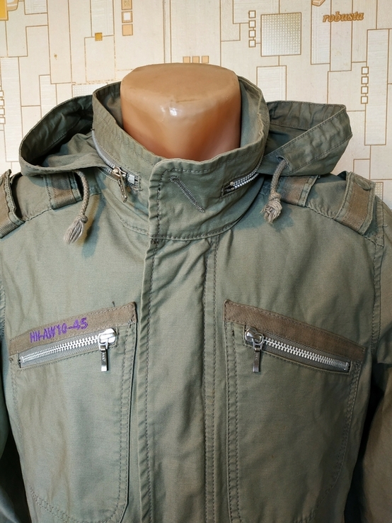 Куртка легка. Вітровка НІ унісекс коттон р-р 10(прибл. S-M), фото №4
