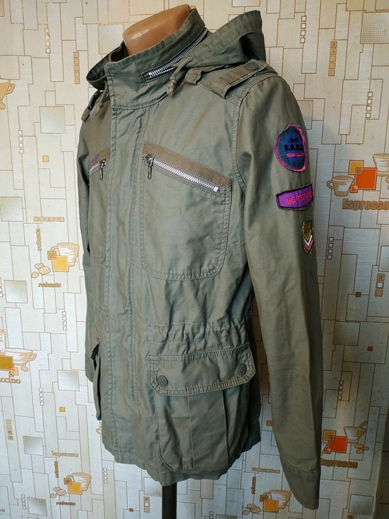 Куртка легка. Вітровка НІ унісекс коттон р-р 10(прибл. S-M), фото №5