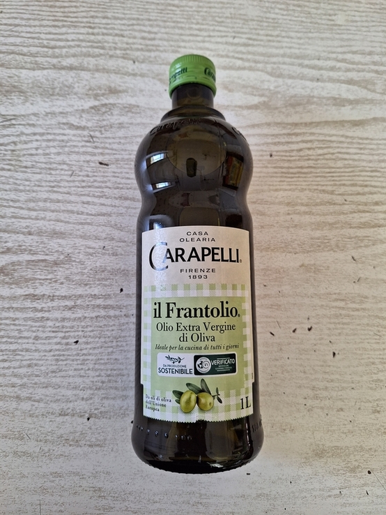  Оливкова олія Carapelli il Frantolio Olio Extra Vergine Італія 1л, numer zdjęcia 2