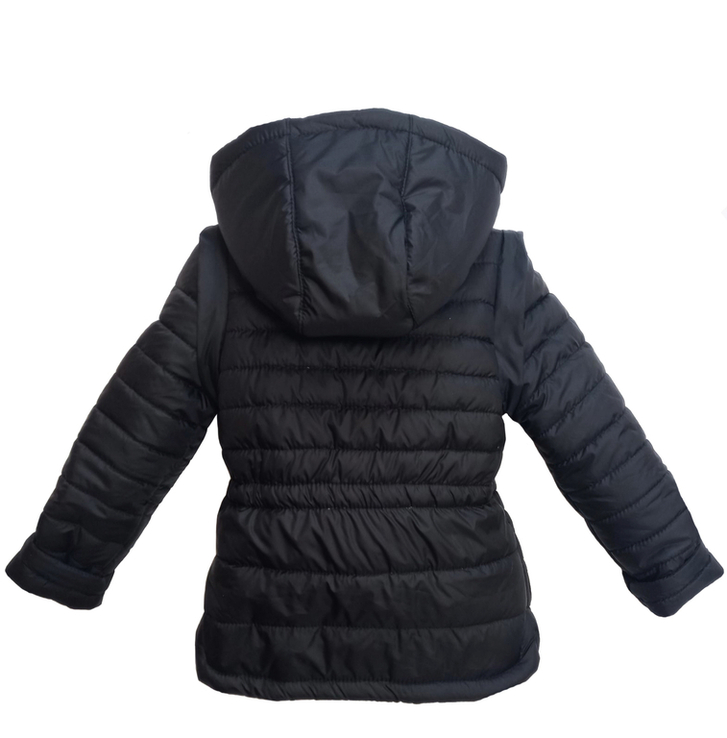 Дитяча куртка жилетка Naomi чорна 128 ріст 1002f128, photo number 3
