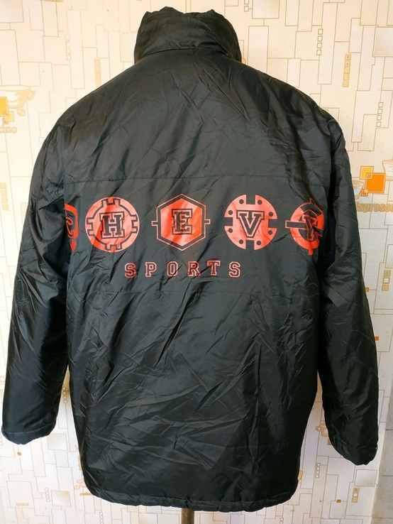 Куртка утеплена двостороння чоловіча CHEVY покриття PVC p-p XL, фото №11